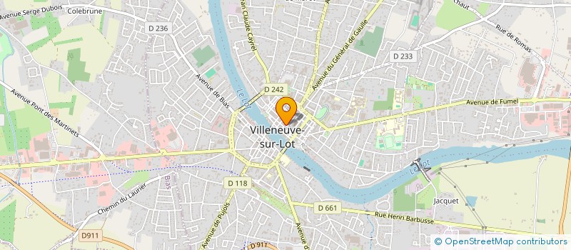 localisation de l'entreprise MONSIEUR AMEDEO PAGLIARO à VILLENEUVE-SUR-LOT