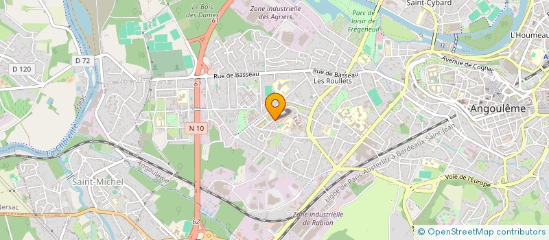 localisation de l'entreprise MONSIEUR AMEDI MADI à ANGOULEME