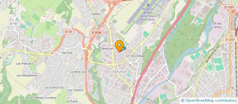 localisation de l'entreprise MONSIEUR AMEER AL HADRAWI à ANNECY