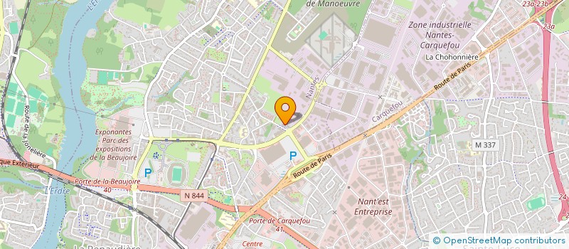 localisation de l'entreprise MONSIEUR AMEER ALI  NANTES