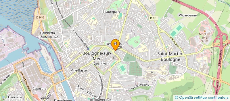 localisation de l'entreprise MONSIEUR AMEER LANGRIAL  BOULOGNE-SUR-MER