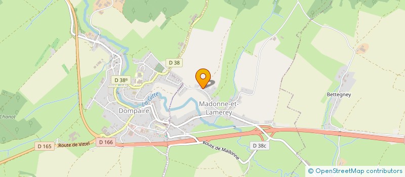 localisation de l'entreprise MONSIEUR AMELIE NICOLAS  MADONNE-ET-LAMEREY