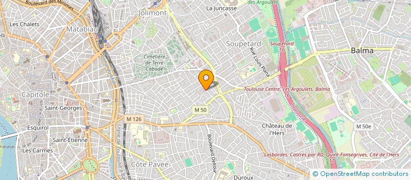 localisation de l'entreprise MONSIEUR AMELIE PRODUCTIONS à TOULOUSE