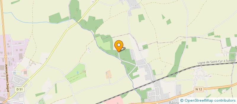 localisation de l'entreprise MONSIEUR AMELIE ROUSSEAU  BALINES