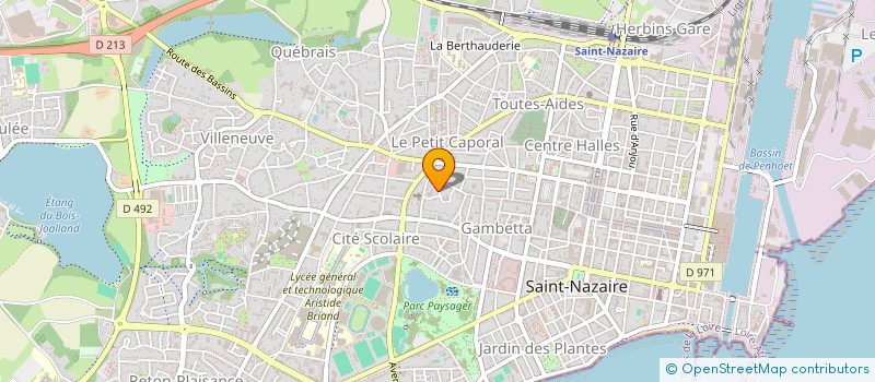 localisation de l'entreprise MONSIEUR AMELLOT TOUVENT à SAINT-NAZAIRE