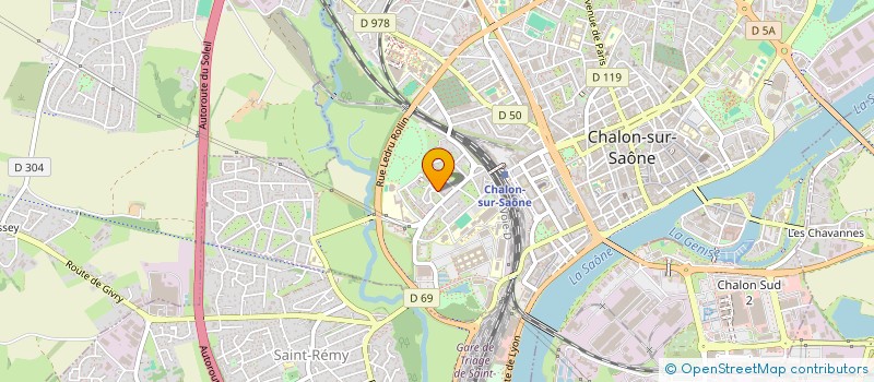localisation de l'entreprise MONSIEUR AMEN LAJILI  CHALON-SUR-SAONE