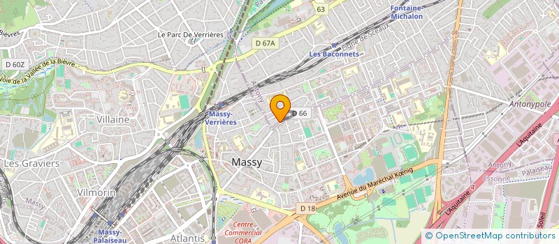 localisation de l'entreprise MONSIEUR AMENALLAH JELLALI à ANTONY