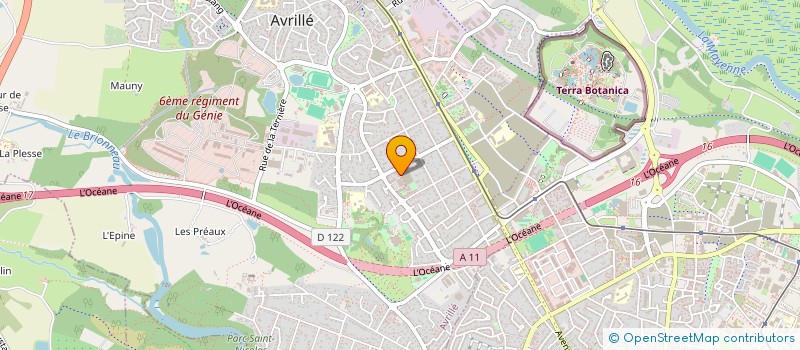 localisation de l'entreprise MONSIEUR AMER AL AGI  AVRILLE