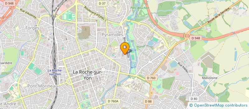 localisation de l'entreprise MONSIEUR AMER ALBONISAN à LA ROCHE-SUR-YON