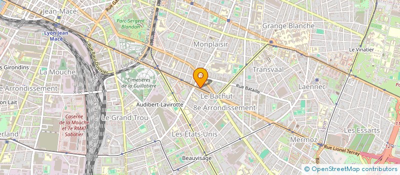 localisation de l'entreprise MONSIEUR AMER BOUDEBAH  LYON