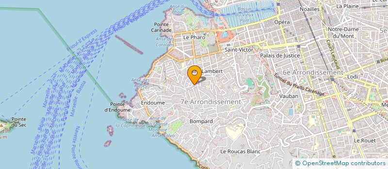 localisation de l'entreprise MONSIEUR AMER BOURBIA à MARSEILLE