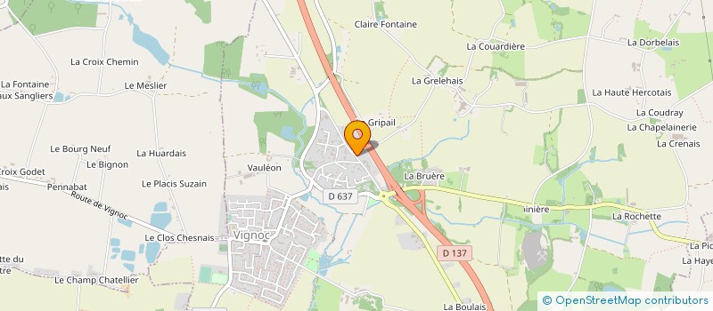 localisation de l'entreprise MONSIEUR AMER ESTEVE  VIGNOC