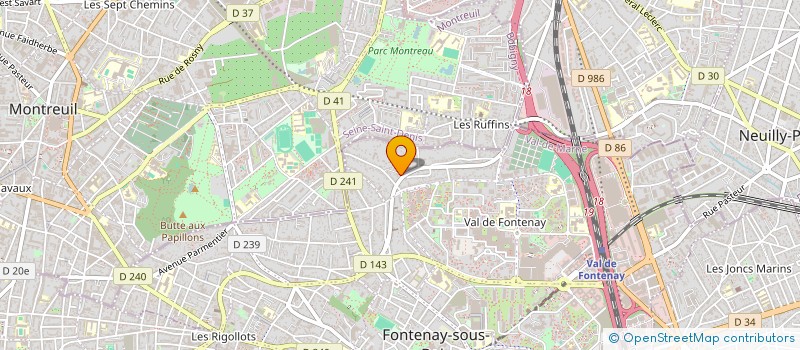 localisation de l'entreprise MONSIEUR AMER HENEINI à FONTENAY-SOUS-BOIS