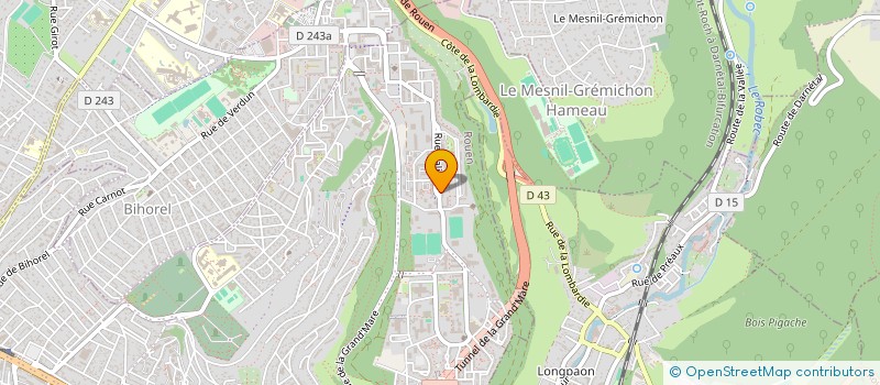 localisation de l'entreprise MONSIEUR AMER JNEID à ROUEN