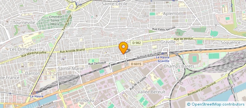 localisation de l'entreprise MONSIEUR AMER KANA à LE HAVRE