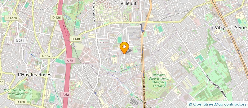 localisation de l'entreprise MONSIEUR AMER KHARBAILI ABS à VILLEJUIF