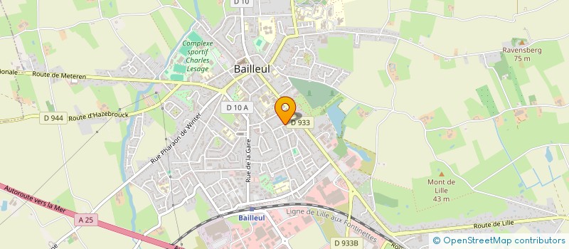 localisation de l'entreprise MONSIEUR AMER KNISS à BAILLEUL