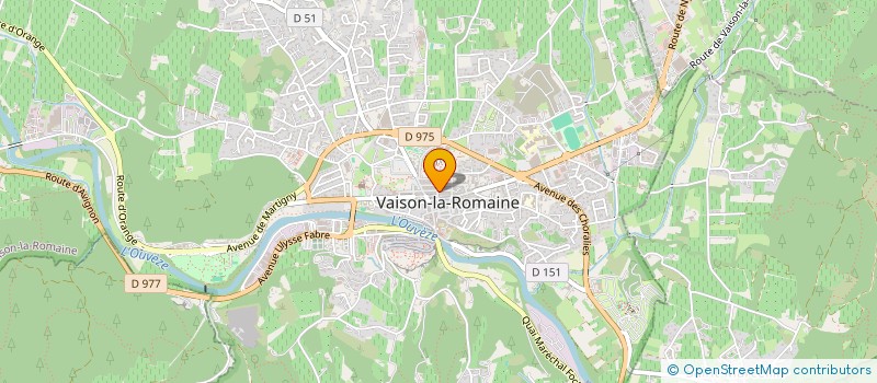 localisation de l'entreprise MONSIEUR AMER NAJI à VAISON-LA-ROMAINE