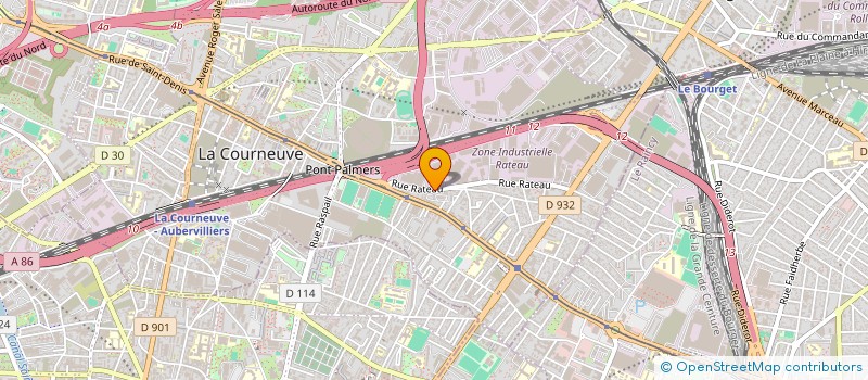 localisation de l'entreprise MONSIEUR AMER OUAKIF à LA COURNEUVE