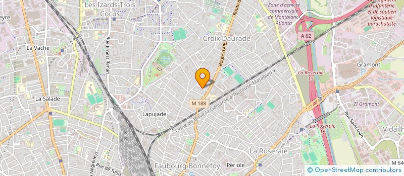 localisation de l'entreprise MONSIEUR AMER ROBAI à TOULOUSE