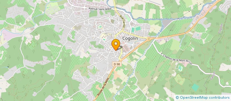 localisation de l'entreprise MONSIEUR AMER SASSI à COGOLIN