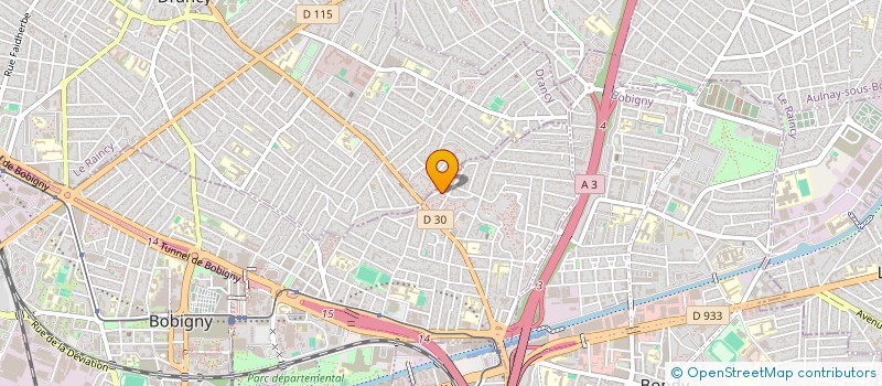 localisation de l'entreprise MONSIEUR AMERICO GARCIA à BOBIGNY