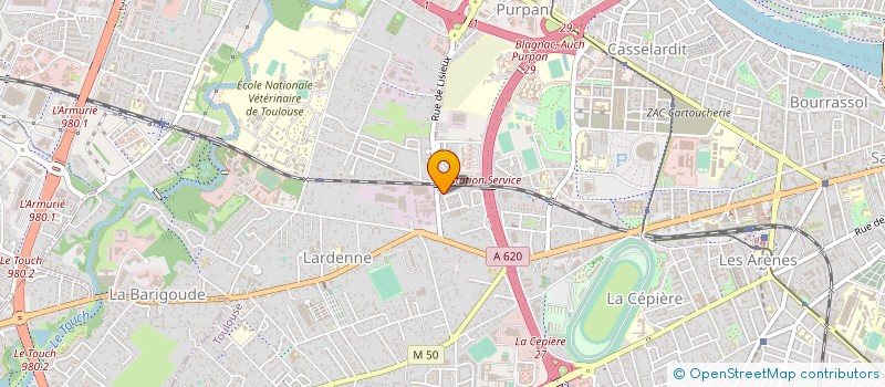 localisation de l'entreprise MONSIEUR AMERICO MACHADO à TOULOUSE