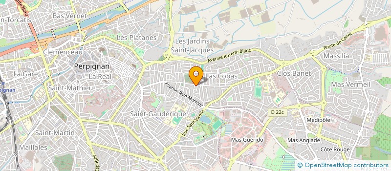 localisation de l'entreprise MONSIEUR AMERICO PEREIRA PINHEIRO à PERPIGNAN