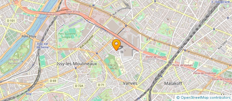 localisation de l'entreprise MONSIEUR AMERICO PINTO à ISSY-LES-MOULINEAUX