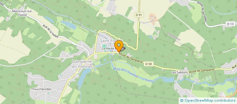 localisation de l'entreprise MONSIEUR AMERICO PIRES  SAINT-FORGET