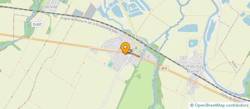 localisation de l'entreprise MONSIEUR AMERICO RAIMUNDO FERREIRA  JALONS