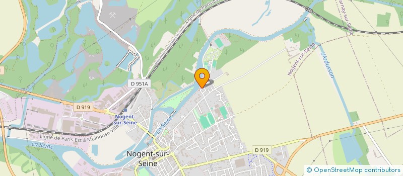 localisation de l'entreprise MONSIEUR AMERICO RIBEIRO DE SOUSA à NOGENT-SUR-SEINE