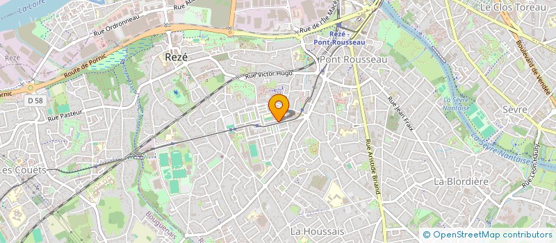 localisation de l'entreprise MONSIEUR AMERKHAN SAYDOULLAYEV à REZE