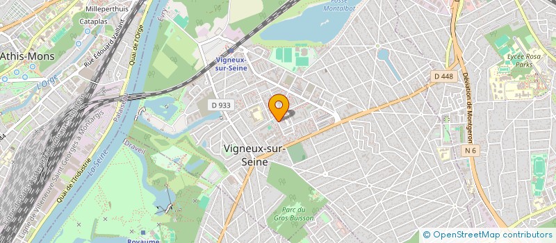 localisation de l'entreprise MONSIEUR AMEROUCHE AOUDIA à VIGNEUX-SUR-SEINE