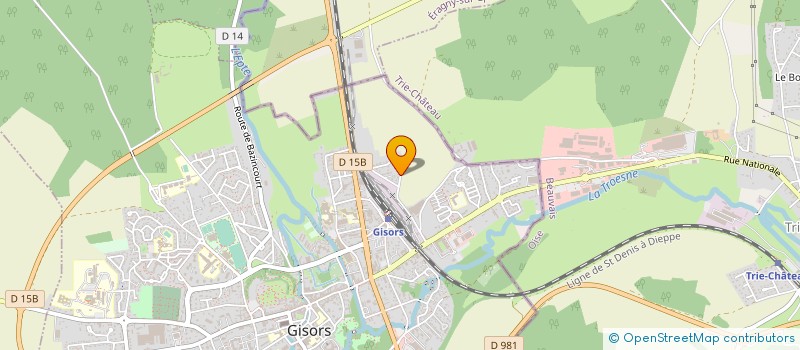 localisation de l'entreprise MONSIEUR AMETEPE DOUMASSI  GISORS