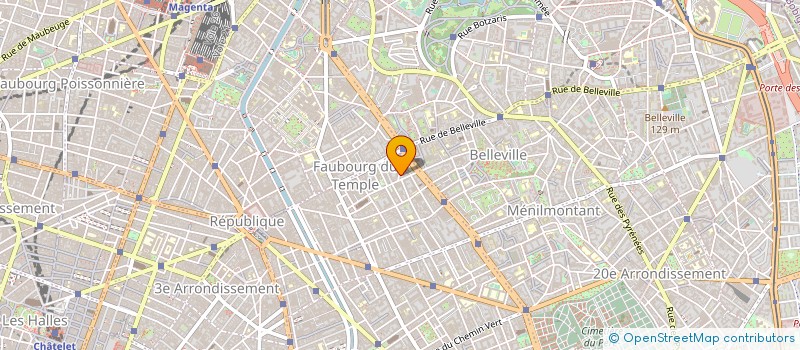 localisation de l'entreprise MONSIEUR AMEUR AKNOUCHE à PARIS