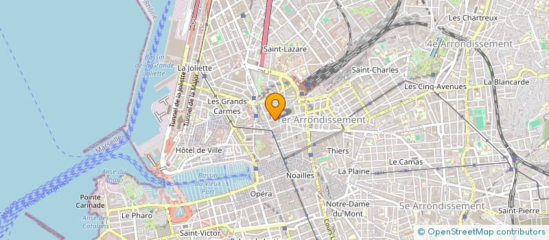 localisation de l'entreprise MONSIEUR AMEUR BEZTOUT  MARSEILLE