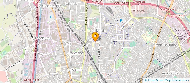 localisation de l'entreprise MONSIEUR AMEUR CHAABANI à TOULOUSE