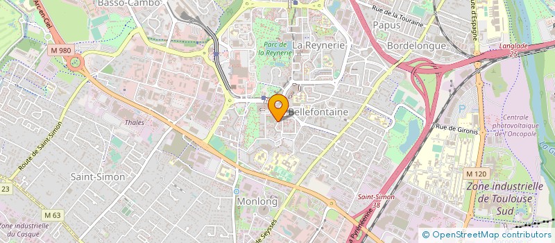localisation de l'entreprise MONSIEUR AMEUR GASDALLAH à TOULOUSE