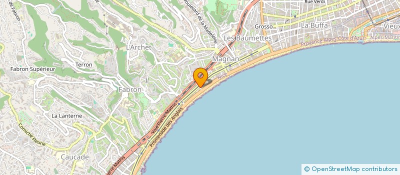 localisation de l'entreprise MONSIEUR AMEUR HAKIM à NICE