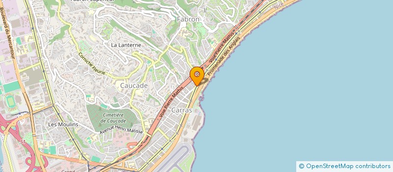 localisation de l'entreprise MONSIEUR AMEUR JEDAY  NICE