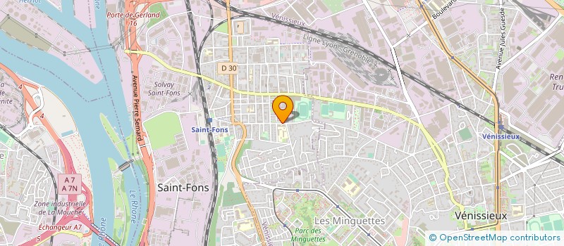 localisation de l'entreprise MONSIEUR AMEUR MATALAH à SAINT-FONS