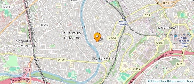 localisation de l'entreprise MONSIEUR AMEUR NABLI à BRY-SUR-MARNE