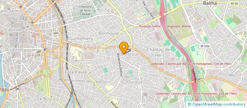 localisation de l'entreprise MONSIEUR AMEUR ROMMANI à TOULOUSE