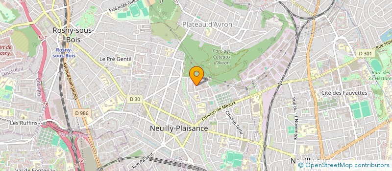 localisation de l'entreprise MONSIEUR AMEUR SELLAMI  NEUILLY-PLAISANCE