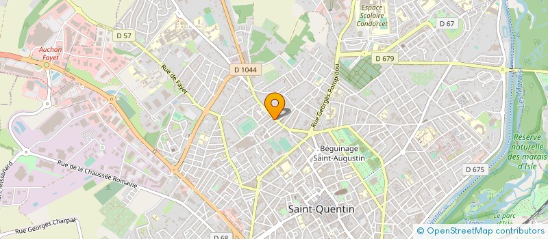 localisation de l'entreprise MONSIEUR AMIB MERINI à SAINT QUENTIN