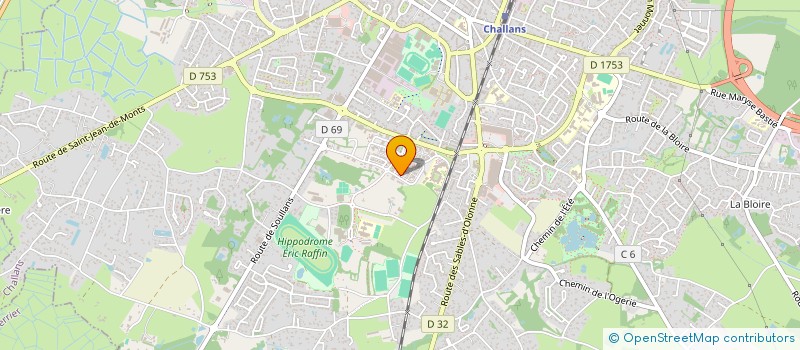 localisation de l'entreprise MONSIEUR AMID OUDART à CHALLANS