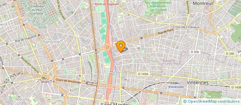 localisation de l'entreprise MONSIEUR AMIDIA HAMZO à MONTREUIL