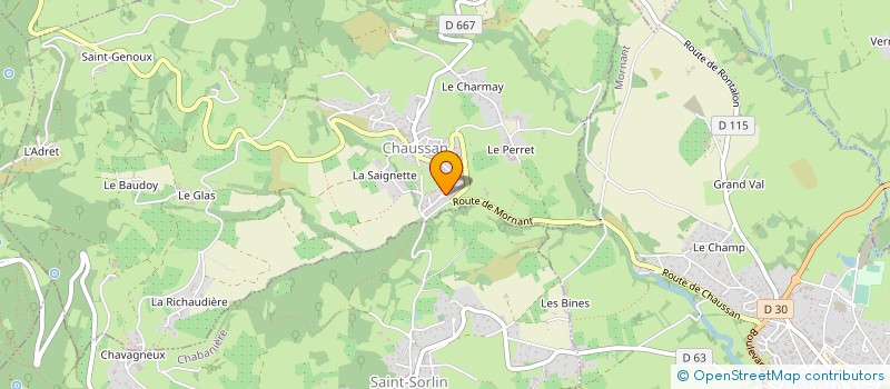 localisation de l'entreprise MONSIEUR AMIDOU LANKOANDE  CHAUSSAN