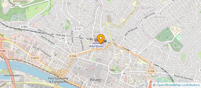 localisation de l'entreprise MONSIEUR AMIDOU OUEDRAOGO  ROUEN